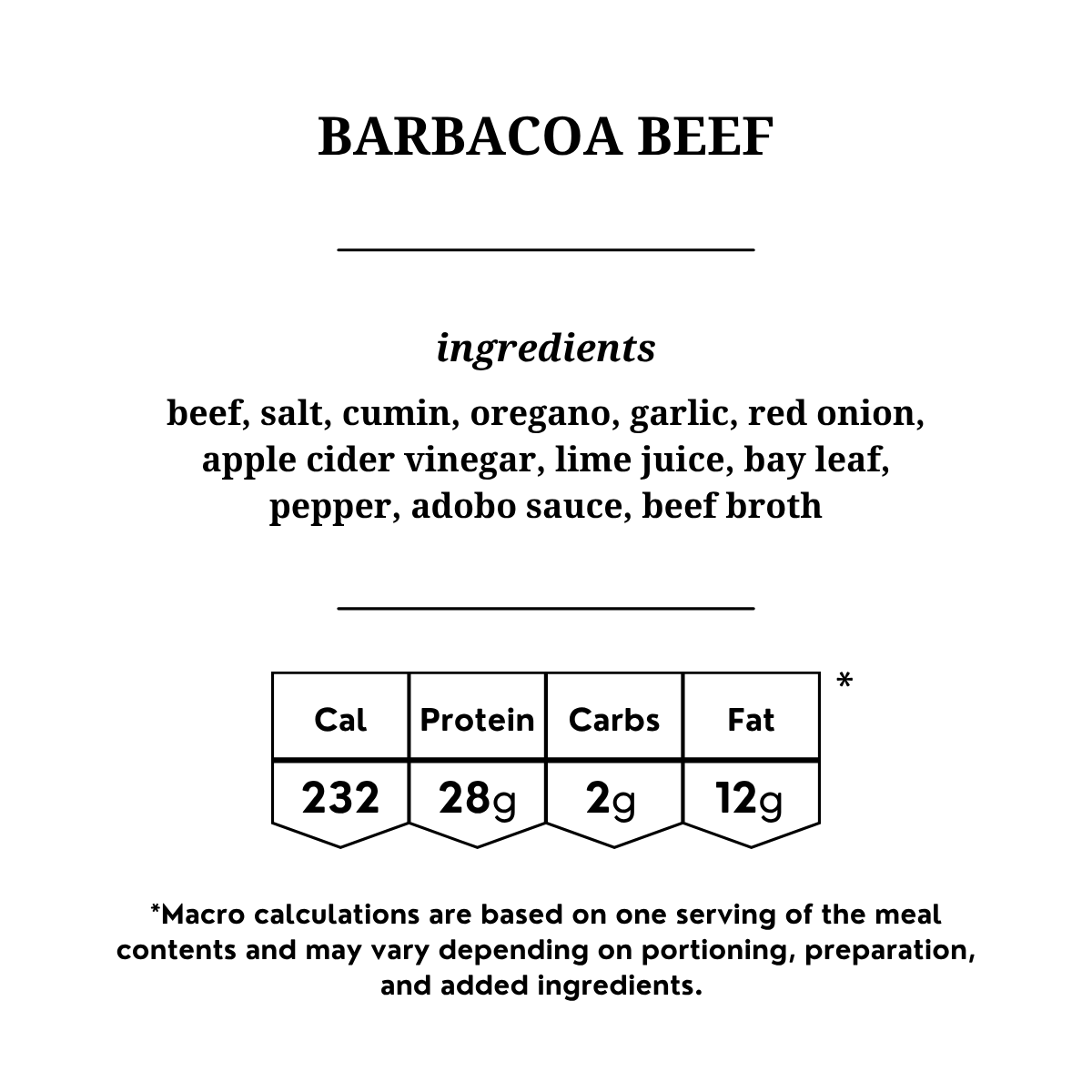Barbacoa Beef