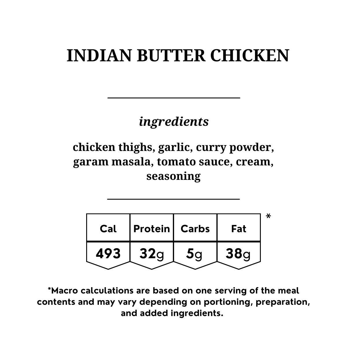 Indian Butter Chicken