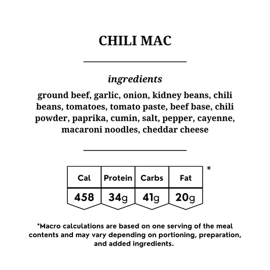 Beef Chili Mac