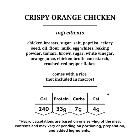 Crispy Orange Chicken