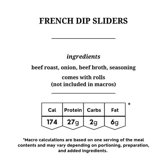 French Dip Sliders