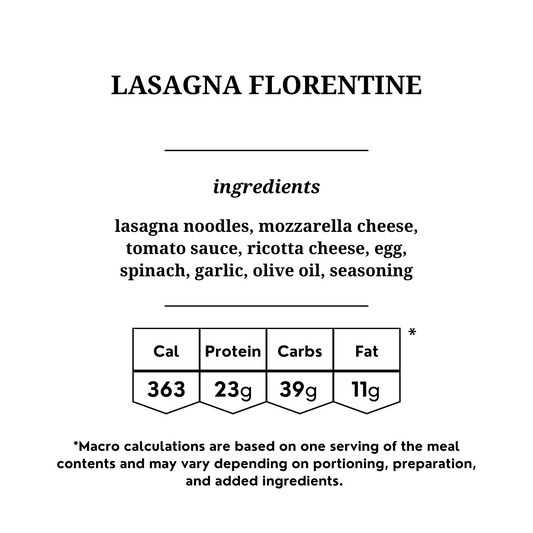 Lasagna Florentine