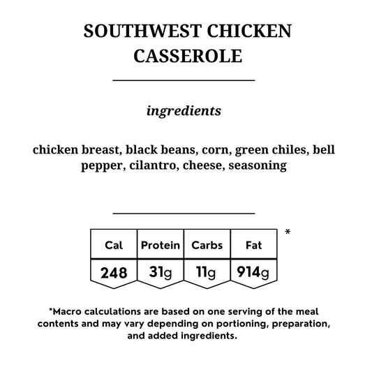 Southwest Chicken Casserole