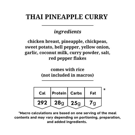 Thai Pineapple Curry