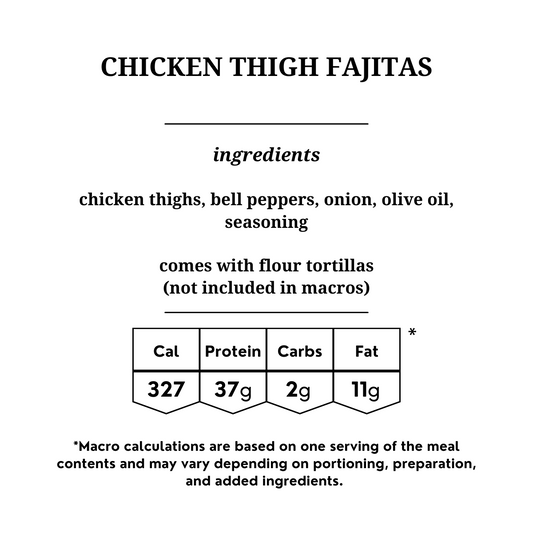 Chicken Fajitas