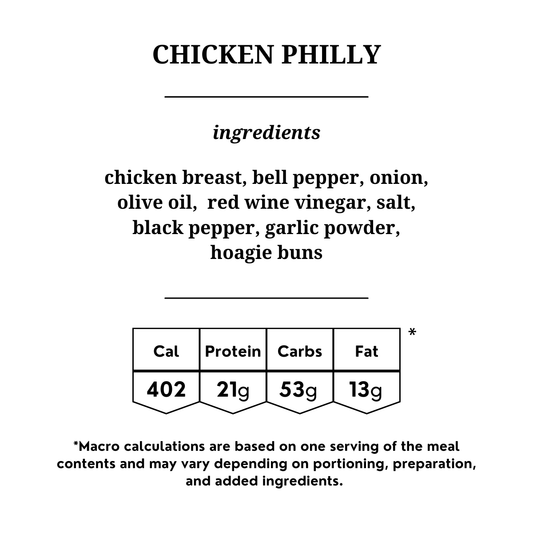 Chicken Philly Sandwiches