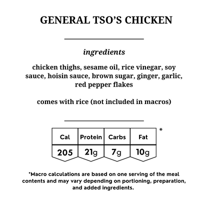 General Tso's Chicken
