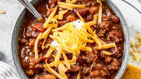 Homestyle Beef Chili
