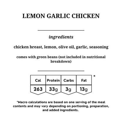 Lemon Garlic Chicken