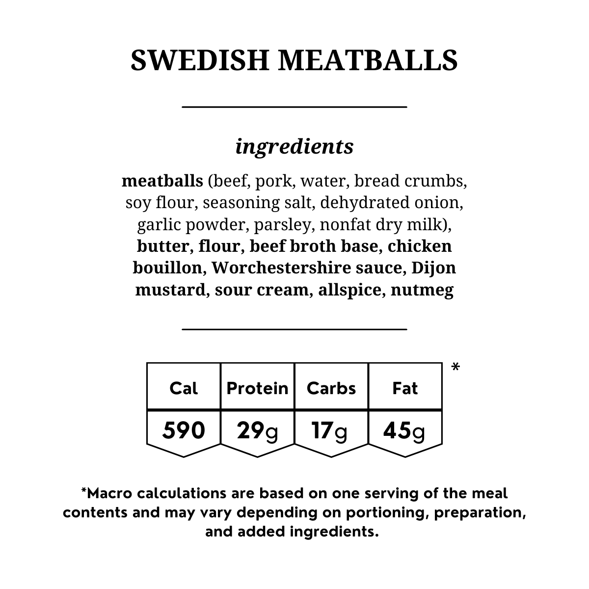 Swedish Meatballs