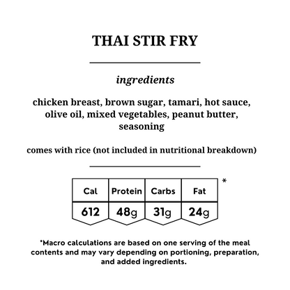 Thai Stir Fry