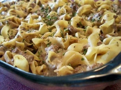 Ground Beef Stroganoff