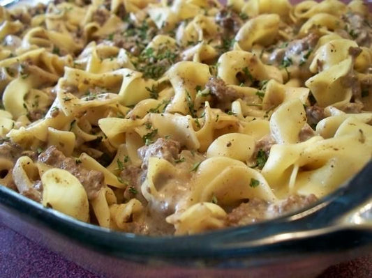 Ground Beef Stroganoff