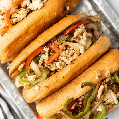Chicken Philly Sandwiches