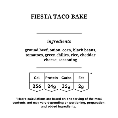 Fiesta Taco Bake