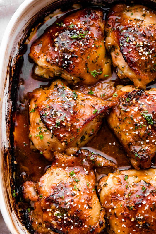 Sticky Honey Garlic Chicken