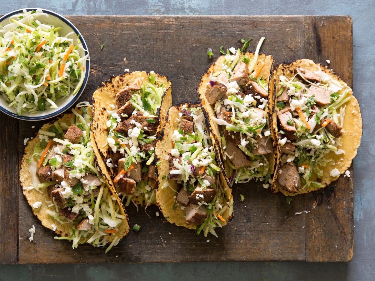 Jalapeño Lime Pork Tacos