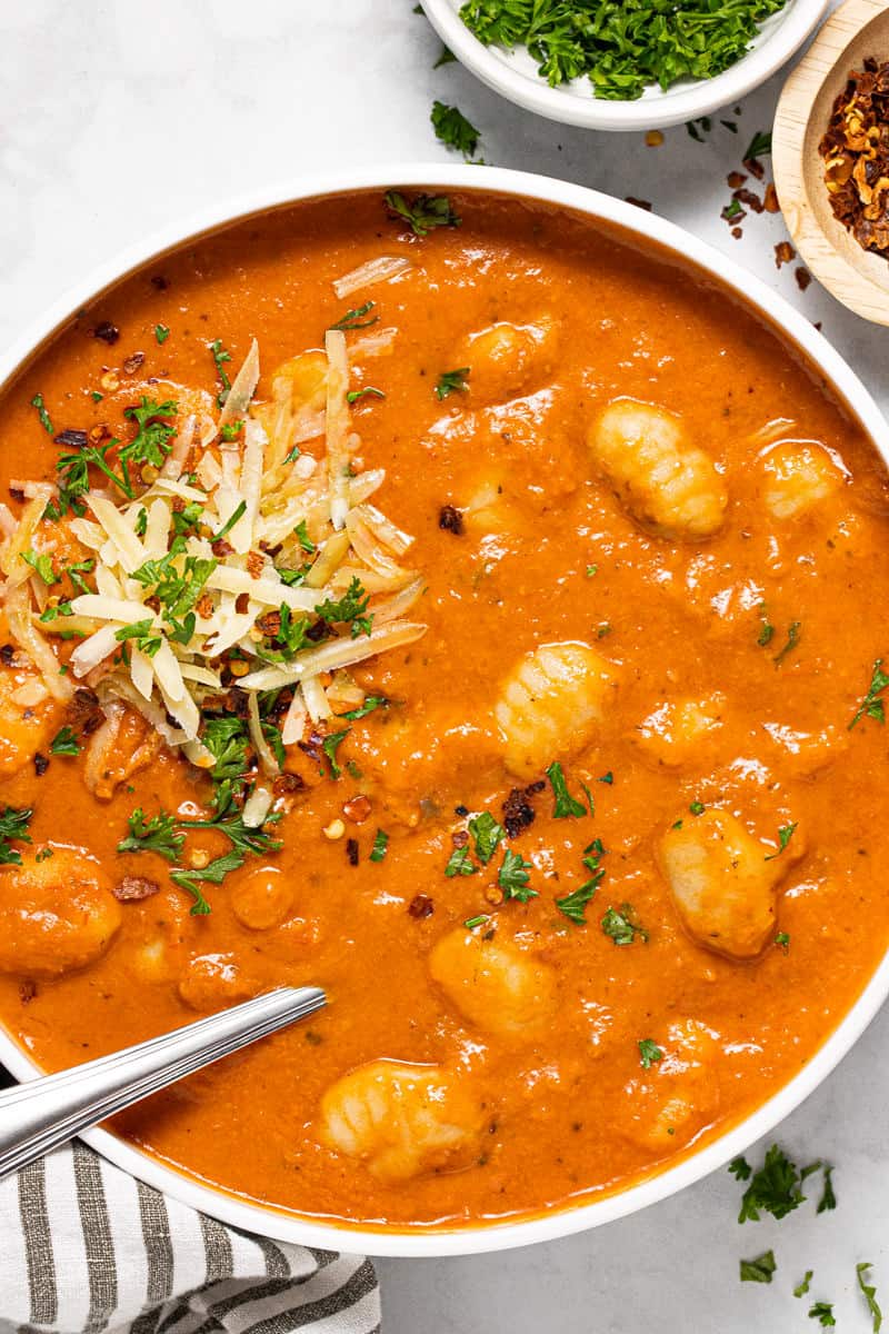 Creamy Tomato Gnocchi Soup